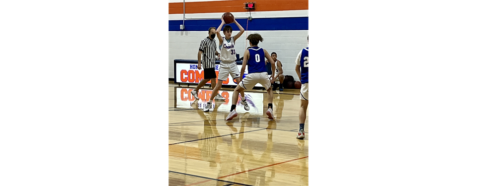 7th/8th Grade Boys in Action at Home