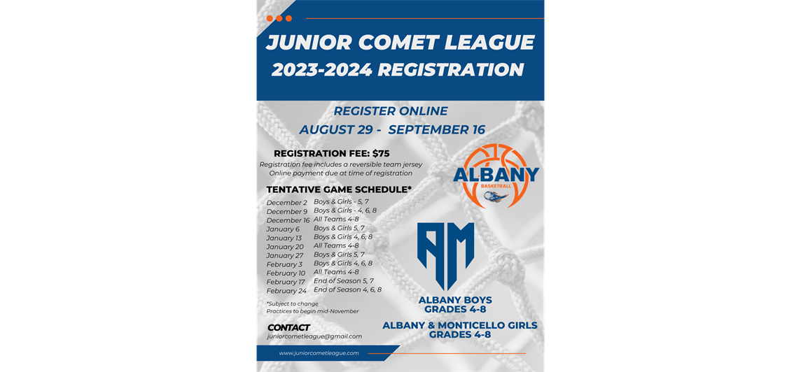 Register August 29 - September 16